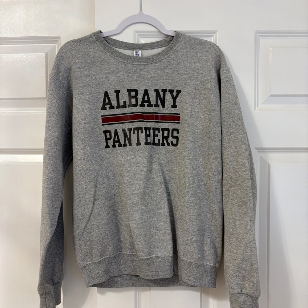 Albany Panthers Gray Sweater